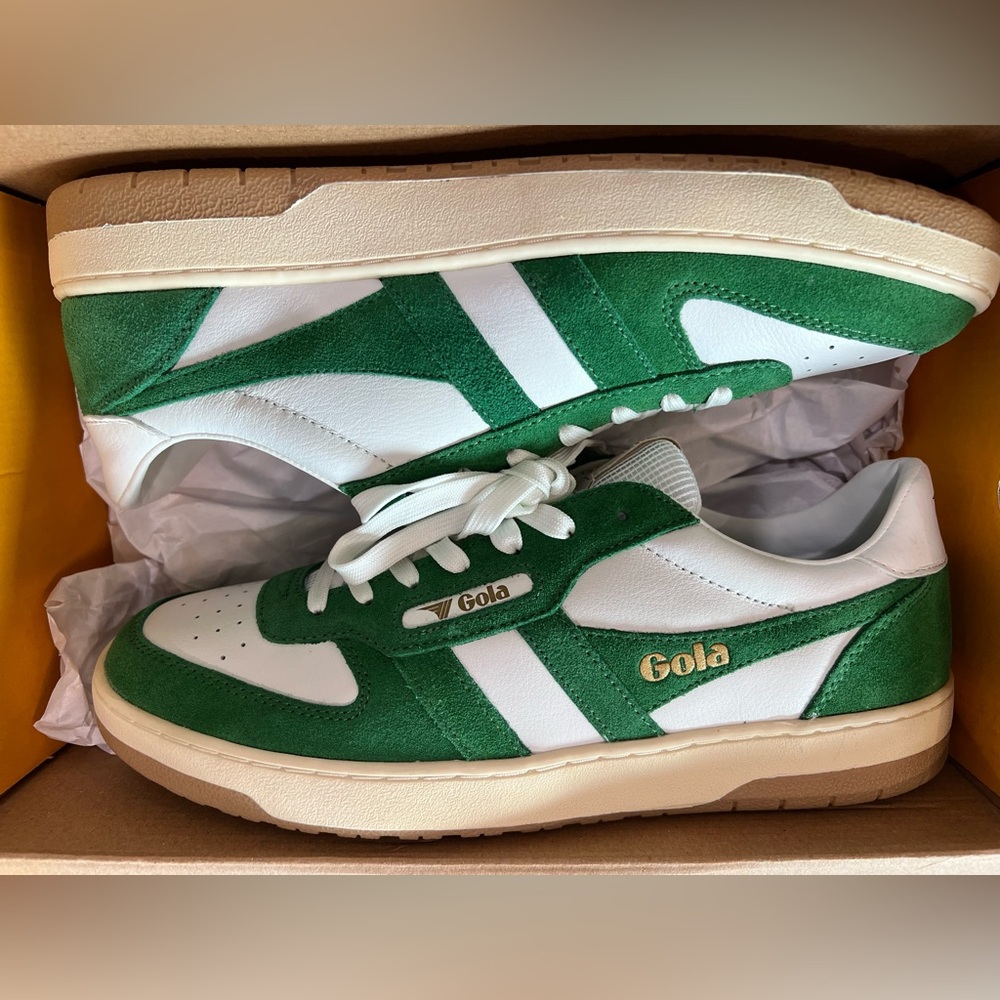 Gola Hawk II Sneakers in green us size 9